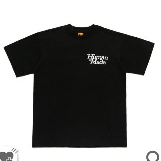 ジーディーシー(GDC)のhuman made girls don't cry Tシャツ 黒　XL(Tシャツ/カットソー(半袖/袖なし))