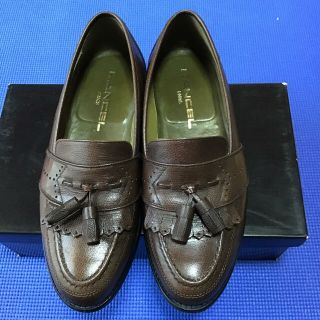 ランセル(LANCEL)のLANCEL  (茶) ローファータッセル(ドレス/ビジネス)