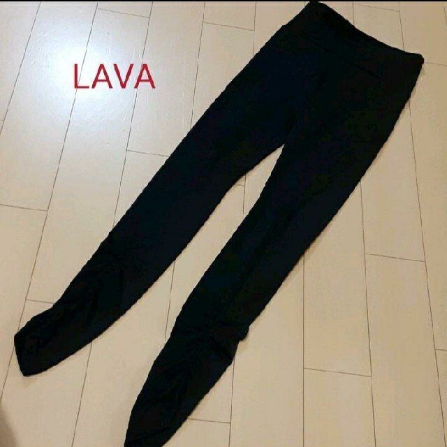 美品 LAVA レギンス 黒 S ヨガ スポーツ/アウトドアのトレーニング/エクササイズ(ヨガ)の商品写真