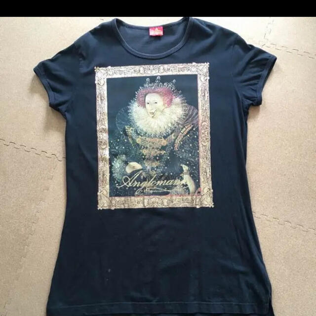 Vivienne Westwood(ヴィヴィアンウエストウッド)のヴィヴィアンウエストウッド　エリザベス女王 Tシャツ レディースのトップス(Tシャツ(半袖/袖なし))の商品写真
