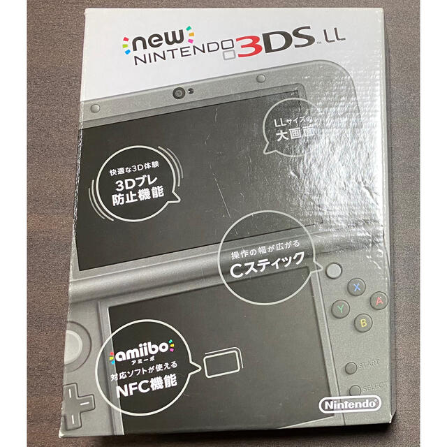 newニンテンドー3DSLL メタリックブラック