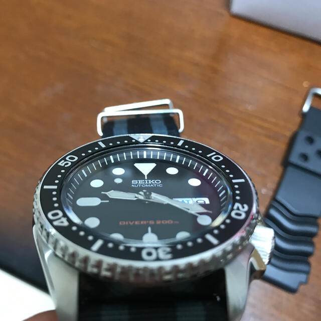 SEIKO(セイコー)のあっきー's様専用　SEIKO ダイバー　ブラックボーイ　SKX007J メンズの時計(腕時計(デジタル))の商品写真