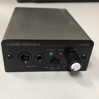 オーディオテクニカ(audio-technica)のマイクアンプ　audio-technica. AT-MA2(アンプ)