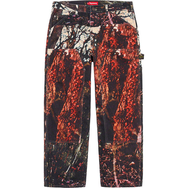 Supreme(シュプリーム)のDouble Knee Denim Painter Pant woods 30 メンズのパンツ(ペインターパンツ)の商品写真