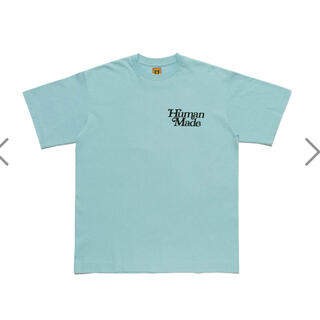 ジーディーシー(GDC)のHUMAN MADE × GDC Tシャツ  青　Sサイズ(Tシャツ/カットソー(半袖/袖なし))