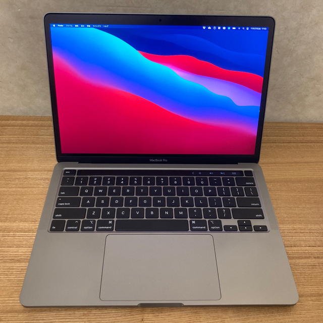 Apple(アップル)のMacBook Pro 2020 13インチ 16GB 256GB US配列 スマホ/家電/カメラのPC/タブレット(ノートPC)の商品写真