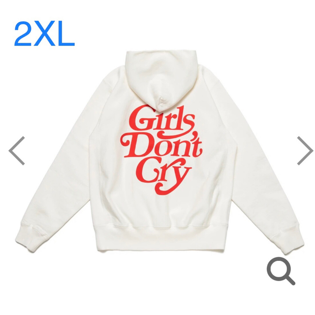 2XL  human made×girls don't cry  HOODIE