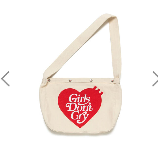 美品HUMAN MADE Girls Don't Cry Satchel Red