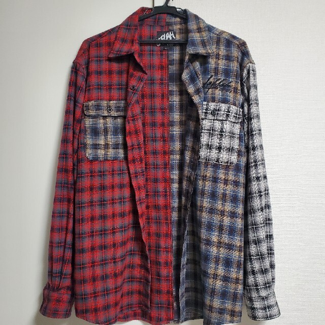 WANIMA - LEFLAH バイカラーシャツの通販 by ケン's shop|ワニマなら