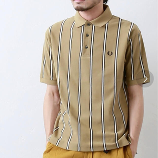 フレッドペリー(FRED PERRY)のFRED PERRY ストライプポロシャツ(ポロシャツ)