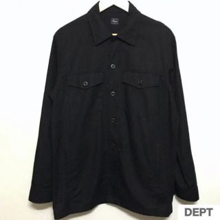 デプト(DEPT)のDEPT CPO デプト カバーオール シャツジャケット 美品 リネン RRL(カバーオール)