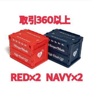 アベイシングエイプ(A BATHING APE)のHUMAN MADE GDC CONTAINER RED NAVY 20L×4 (その他)