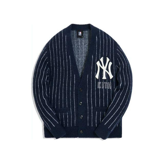 KITH New York Yankees Cardigan Navy/XXL 【お取り寄せ】 18130円引き