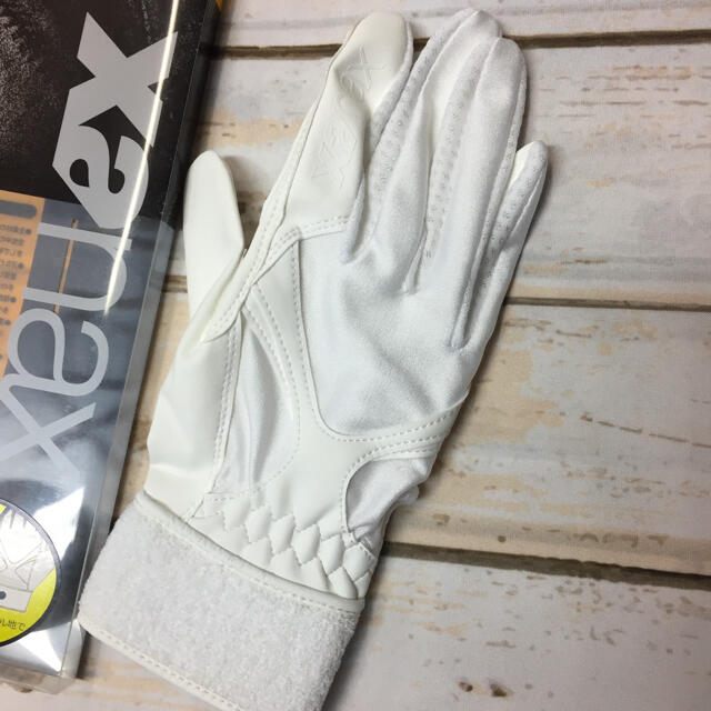 Xanax(ザナックス)のXanax 守備用手袋 右手用 白 S 新品 スポーツ/アウトドアの野球(その他)の商品写真