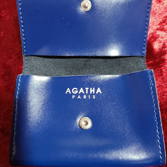 AGATHA(アガタ)のAGATHA 本革カードケース レディースのファッション小物(名刺入れ/定期入れ)の商品写真