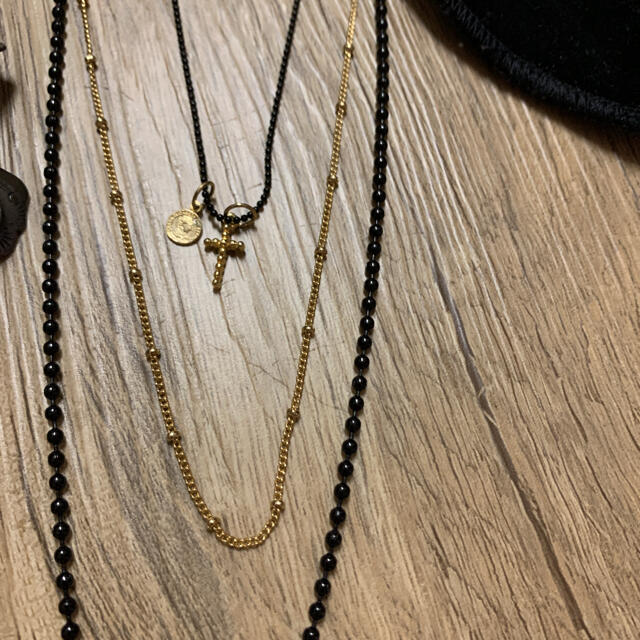 moussy(マウジー)のmoussyネックレスピアスセット レディースのアクセサリー(ネックレス)の商品写真