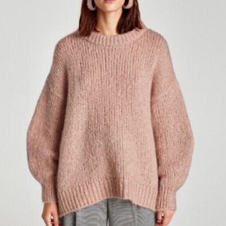 ザラ(ZARA)の★まとめ割あり★ ZARA モヘアニット　セーター　オーバーサイズ(ニット/セーター)