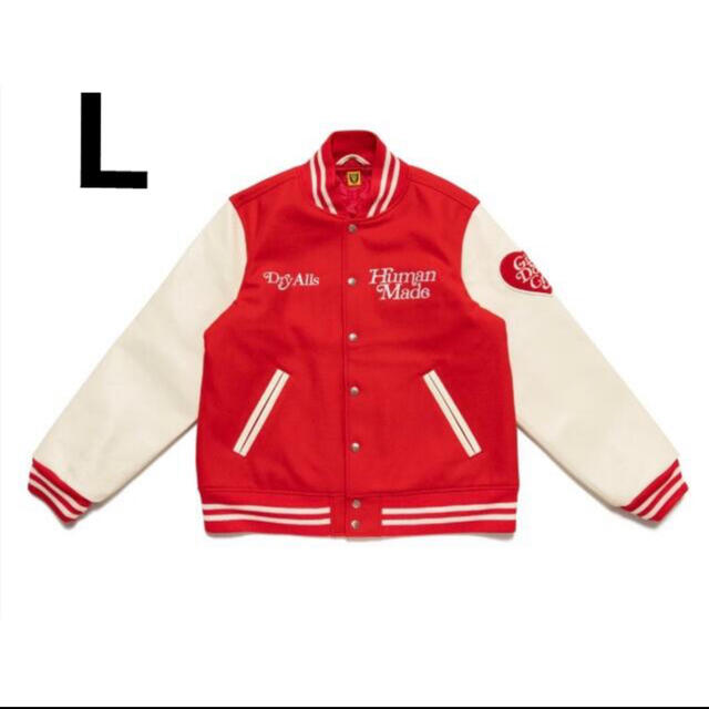 GDC - L VARSITY JACKET GDC human madeの通販 by y｜ジーディーシー