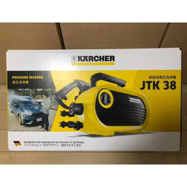 ケルヒャー 家庭用 高圧洗浄機 JTK38 新品 未開封 ケルヒャー 家庭用 高圧洗浄機 JTK38 新品 未開封