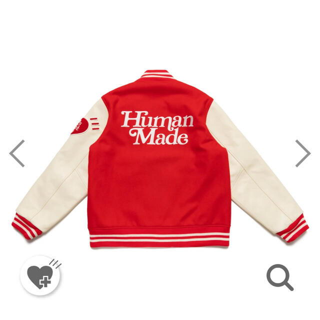 Supreme(シュプリーム)のHuman Made Girl‘s Don't Cry Varsity JKT  メンズのトップス(パーカー)の商品写真