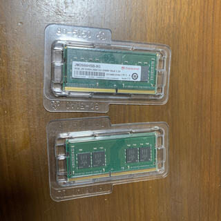 トランセンド(Transcend)のノートパソコン用　Transcend 8GB JM DDR4 2666 ✖️2(PCパーツ)