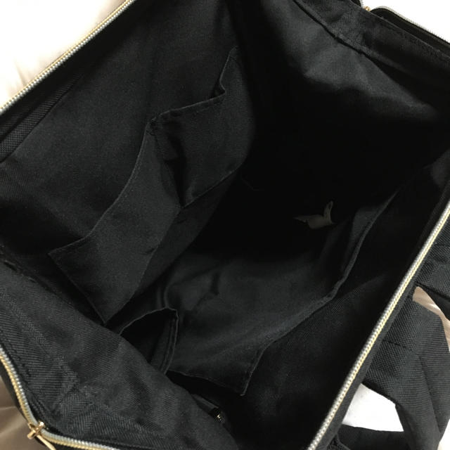 anello風 黒のバッグパック レディースのバッグ(リュック/バックパック)の商品写真