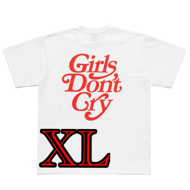 human made girls don't cry tシャツ 白 XL メンズのトップス(Tシャツ/カットソー(半袖/袖なし))の商品写真