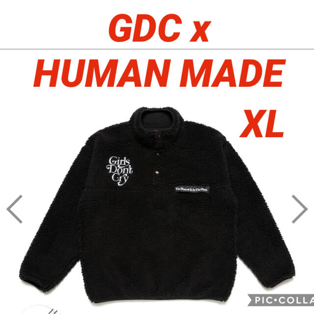 HUMAN MADE x GDC フリース  P/O FLEECE GDCニット/セーター