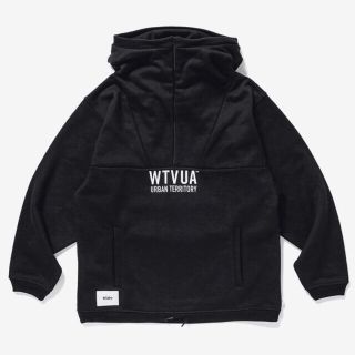 ダブルタップス(W)taps)の新品サイズM WTAPS WTVUA ANORAK COPO ブラック(パーカー)