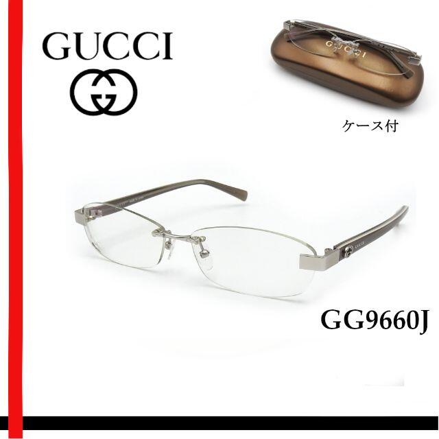 Gucci(グッチ)のグッチ GUCCI メガネ GG-9660J B6B 55□15-135 レディースのファッション小物(サングラス/メガネ)の商品写真
