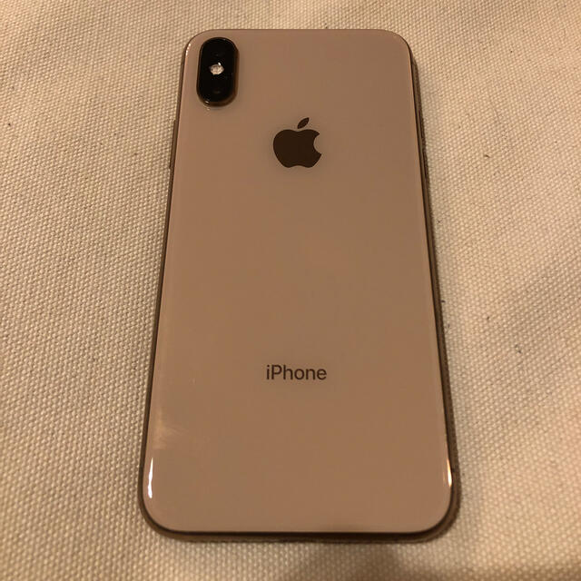 iPhone(アイフォーン)のiPhone XS 64 GB  SIMフリー　ゴールド スマホ/家電/カメラのスマートフォン/携帯電話(スマートフォン本体)の商品写真