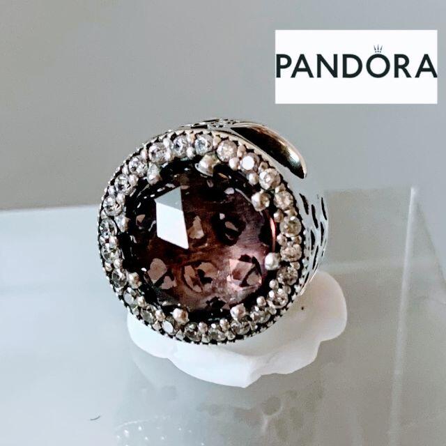 【新品】PANDORA パンドラ チャーム ラディアントハーツクリア白 S925