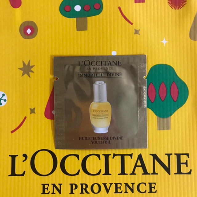 L'OCCITANE(ロクシタン)のイモーテル ディヴァインインテンシヴオイル1ml × 50枚 コスメ/美容のキット/セット(サンプル/トライアルキット)の商品写真