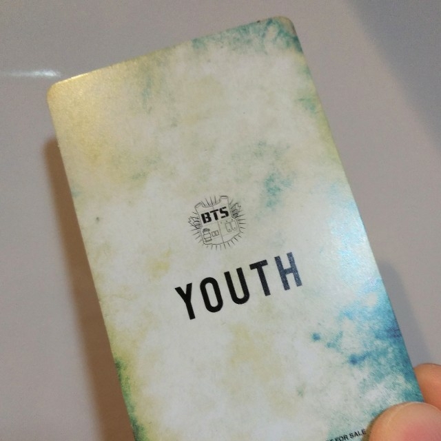 防弾少年団(BTS)(ボウダンショウネンダン)のBTS YOUTH 通常盤 ジミン JIMIN トレカ付き エンタメ/ホビーのCD(K-POP/アジア)の商品写真