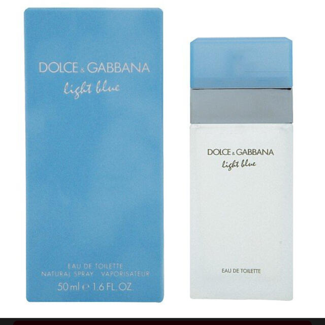 DOLCE&GABBANA ドルチェ&ガッバーナ　香水　ライトブルー50ml×2ユニセックス
