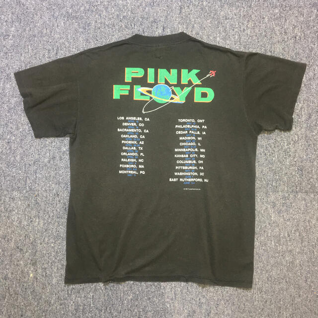ヴィンテージ ピンクフロイド 87年米ツアーT PINK FLOYDの通販 ヴィンテージ ピンクフロイド 87年米ツアーT PINK FLOYDの通販
