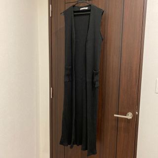 アズールバイマウジー(AZUL by moussy)の【期間限定】 moussy ロングベストカーディガン(その他)