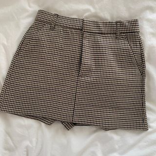 ザラ(ZARA)のZARA チェック柄　キュロット(キュロット)