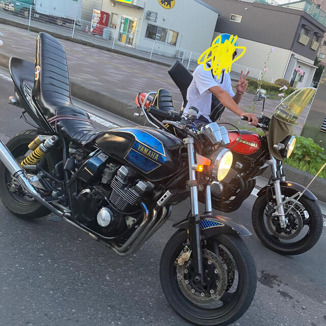 XJR400 4HM 三段シート