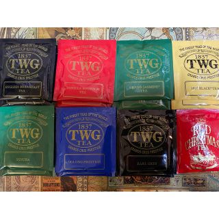 TWG ティーバッグ 8種類 15袋 ♪ CHRISTMAS TEA 含む(茶)