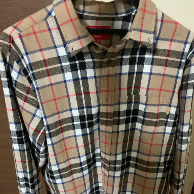 supreme シャツ タータン バーバリー 柄 【即納&大特価】 www