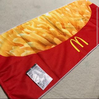 マクドナルド　ポテトタオル(ノベルティグッズ)