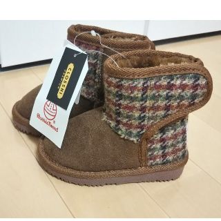 ハリスツイード(Harris Tweed)の新品【ハリスツイード】13㎝のムートンブーツ(ブーツ)