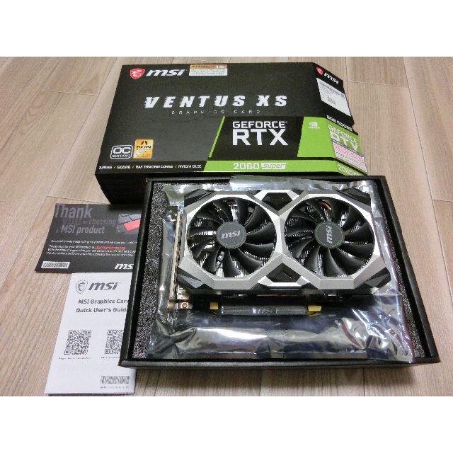 GeForce RTX 2060 SUPER VENTUS XS J OC8pin冷却ファン