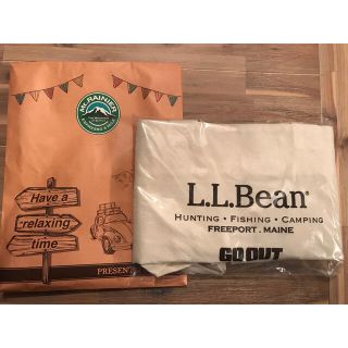 エルエルビーン(L.L.Bean)のマウントレーニア×LL.beanコラボ　ビッグトートバッグ(エコバッグ)