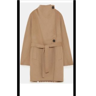 ザラ(ZARA)のZARA●ラップコート(チェスターコート)