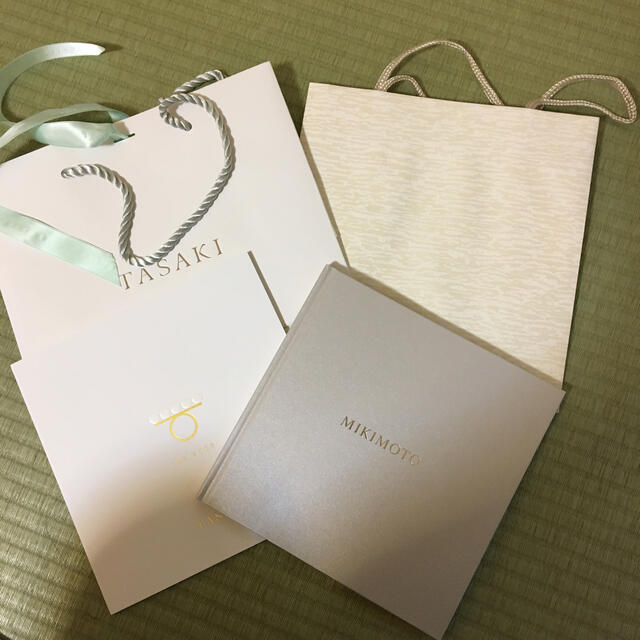 MIKIMOTO(ミキモト)のミキモト、田崎真珠紙袋&カタログ レディースのバッグ(ショップ袋)の商品写真