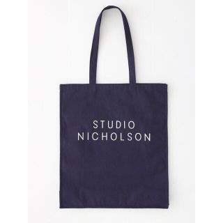 ワンエルディーケーセレクト(1LDK SELECT)の【正規品】Studio Nicholson トートバッグ　大きいサイズ(トートバッグ)