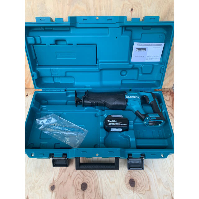 マキタ makita 18vレシプロソーJR187DZK+5.0Ahバッテリー付