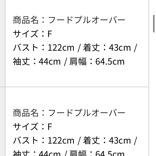 dazzlin(ダズリン)の未使用　タグ付き　ダズリン  フード　パーカー　マーキュリー   レディースのトップス(パーカー)の商品写真